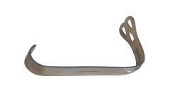 WIEDER TONGUE DEPRESSORS SMALL BLADE (28MM), LENGTH 5 1/2" LARGE BLADE (36MM), LENGTH 6" GERMAN STAINLESS STEEL O.R. GRADE STAINLESS STEEL